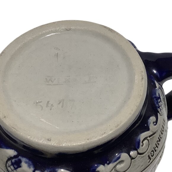 German WEKARA Pottery Mug / Cup Cobalt Blue # 5417 - Picture 3 of 5